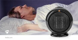 Nedis HTFA15BK keramický teplovzdušný ventilátor 500W