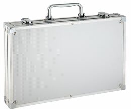 Kufr MAC TOYS kreativní kovový, 79 ks