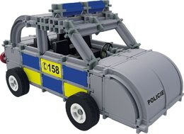 Stavebnice Seva Rescue 2 Policie plast 534ks v krabici 35x33x8cm