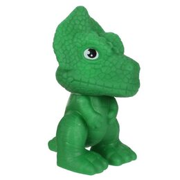 Dinosaurus gumový 8cm 5 druhů 12ks v boxu