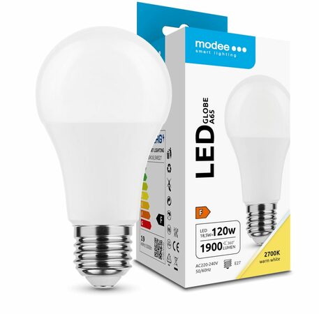 Modee E27 18,5W A65 LED teplá 2700K