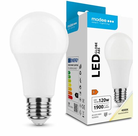 Modee E27 18,5W A65 LED studená 4000K