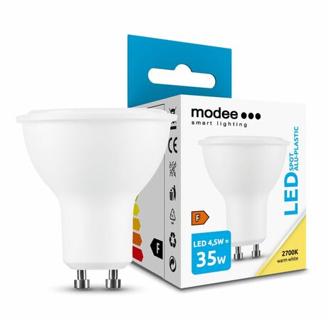 Modee GU10 4,5W LED teplá 2700K
