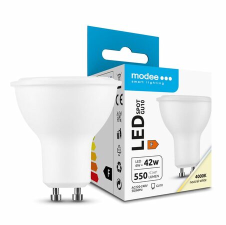 Modee GU10 6W LED studená 4000K