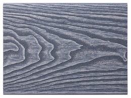 Terasové prkno G21 2,5 x 14,8 x 400 cm, Silver Wood s kulatými výřezy, WPC