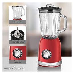 Proficook PC-KM 1197 RD stolní mixér VINTAGE