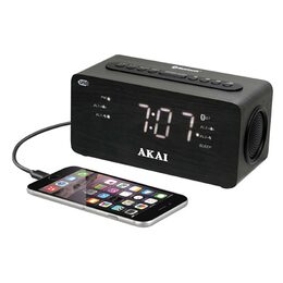 Rádiobudík AKAI, ACR-2993, FM PLL, alarm, snooze, LED displej, časovač