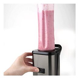 Smoothie mixér Black+Decker, BXJBA350E, spouštění stiskem tlačítka, 2 přenosné