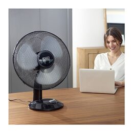 Stolní ventilátor Black+Decker, BXEFD41E, stolní, tichý chod, průměr 40 cm, 3
r