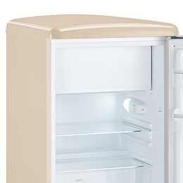 Chladnička Severin, RKS 8833 CREAM RETRO, 106 l, LED osvětlení, oboustranné
dve