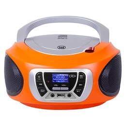 Přehrávač Trevi, CMP 510 DAB ORG, přenosné, CD-MP3, CD-R/RW, DAB/DAB+/FM s RDS,