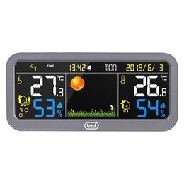 Meteostanice Trevi, ME 3P20, barevný LCD displej, HPA barometr, 230V 50Hz/5V 1 A