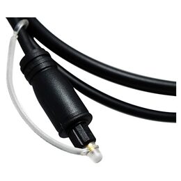 Optický kabel Meliconi, 497202, digitální, audio, délka 1,5 m, průměr 0,4 cm