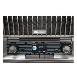 Rádio Roadstar, HRA-270CD+BT, vintage styl, DAB+/DAB/RDS, CD/MP3, Bluetooth, 2 x