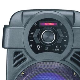 Reproduktor AKAI, ABTS-808L, přenosný, Bluetooth, FM rádio, mikrofon, LED
displ