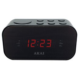 Radiobudík AKAI, ACR-3088, 0,6" LED displej, budík, AM/FM
