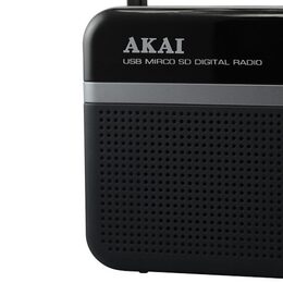 Rádio AKAI, PR006A-471U, přenosné, FM tuner s PLL, LCD displej, AUX-IN, RMS
výk