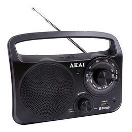 Rádio AKAI, APR-85BT, přenosné, Bluetooth, USB, AM/FM rádio, 240V nebo baterie