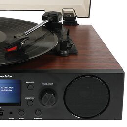 Gramofon Roadstar, TTR-8850, FM/DAB+/RDS, Bluetooth, dálkové ovládání, 2 x 1,5 W