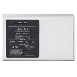 Reproduktor AKAI, M3 SOUL, white, Bluetooth, 2 x USB, 20 W RMS