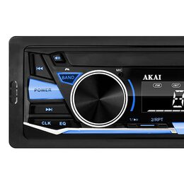 Autorádio AKAI, ACP-300, bluetooth, LCD displej, USB, SD karta, AUX, FM, 4 x 25