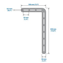 Meliconi 480514 Sound Bar 1000 Držák reproduktorů