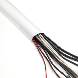 Meliconi 496002 Cable Cover 65 MAXI White Prodlužovací kryt pro vedení kabelů