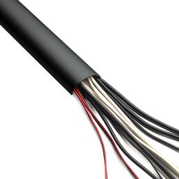 Meliconi 496001 Cable Cover 65 MAXI Black Prodlužovací kryt pro vedení kabelů
