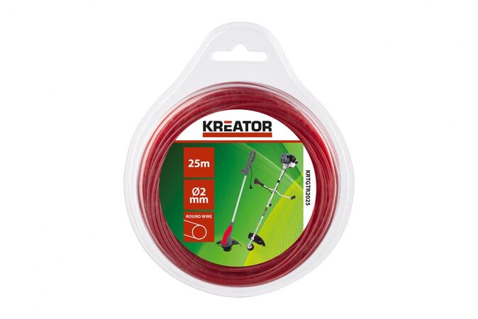 Struna Kreator KRTGTR2025 -kulatá 2 mm x 25 m