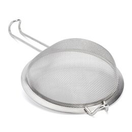 ST.STEEL ROUND STRAINER O16 CM L.37 CM