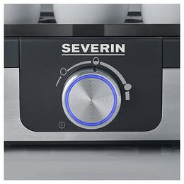 Vařič vajec Severin, EK 3169, kontrola času vaření, 1-6 ks vajec, zvuková
signa