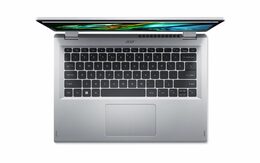 Ntb Acer Aspire 3 Spin 14 (A3SP14-31PT-C5Y3) + Microsoft 365 pro jednotlivce Intel Core N-N100, 14", RAM 4GB, SSD 128GB, Intel UHD Graphics, Microsoft Windows 11 S - stříbrný
