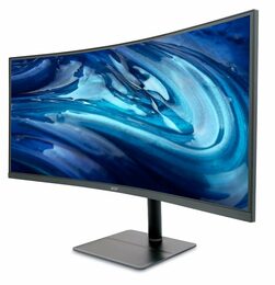 Herní monitor Acer CZ342CURVbmiphuzx 34",LED podsvícení, VA panel, 1ms, 300cd/m2, 3440 × 1440, - černý