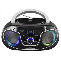 Přehrávač Trevi, CMP 588, přenosný, CD-MP3, CD-RW, Bluetooth, DAB/DAB+/FM RDS,