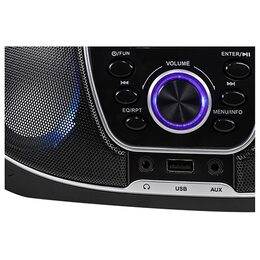 Přehrávač Trevi, CMP 588, přenosný, CD-MP3, CD-RW, Bluetooth, DAB/DAB+/FM RDS,