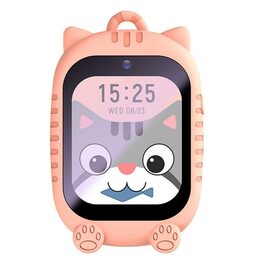 Chytré hodinky pro děti Forever Kids Look Me 2 KW-510 4G/LTE, GPS, WiFi růžové