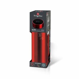 Termoska Berlingerhaus nerez s LED displejem 450 ml Burgundy Edition