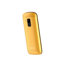 Telefon CPA Halo 28 Senior zlatý s nabíjecím stojánkem
