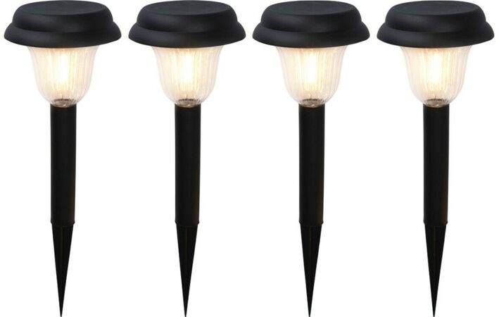 PROGARDEN Lampa zahradní 16x45cm sada 4ks KO-AF5000490