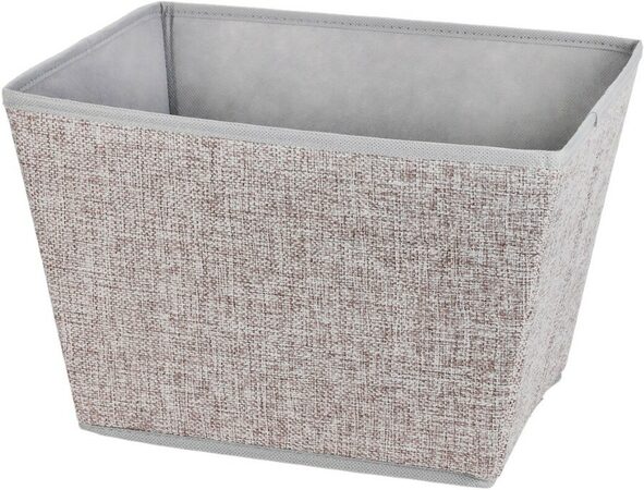 HOMESTYLING Úložný box 39x30x24 cm textil šedý KO-101001710seda