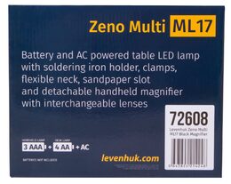 Levenhuk lupa Zeno Multi ML17- black