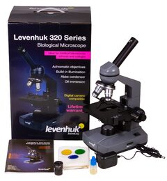 Levenhuk 320 PLUS Biological Monocular Microscope