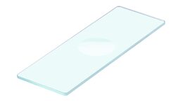 Levenhuk G50 1H Single Cavity Blank Slides, 50 ks