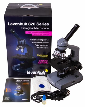 Levenhuk 320 BASE Biological Monocular Microscope