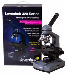 Mikroskop Levenhuk 320 BASE monokulární