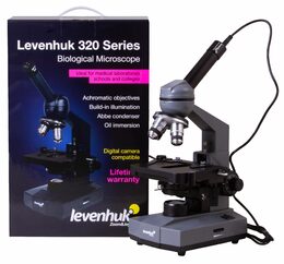 Digitální monokulární mikroskop Levenhuk D320L BASE 3M