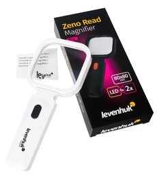 Levenhuk lupa Zeno Read ZR10 white