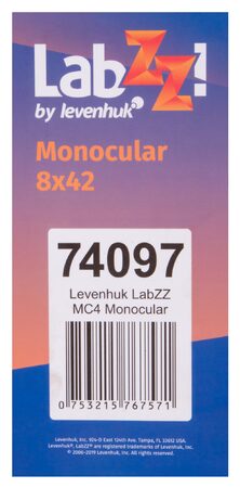 Dalekohled Levenhuk LabZZ MC4 8x42 monokulární, pro děti