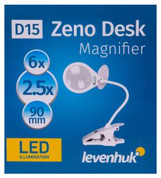 Levenhuk lupa Zeno Desk D15