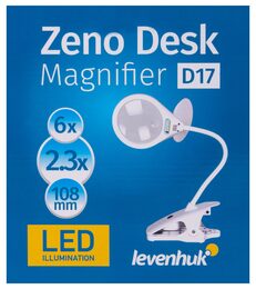 Levenhuk lupa Zeno Desk D17